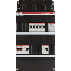 ABB Groepenkast met 5 groepen en beltrafo, 1 fase - 1SPF006907F0184