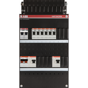 ABB Groepenkast met 6 groepen en fornuisgroep, 1 fase - 1SPF006905F0320