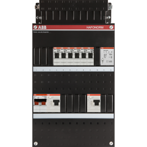 ABB Groepenkast met 6 groepen en beltrafo, 1 fase - 1SPF006907F0185