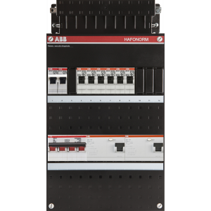 ABB Groepenkast met 6 groepen en fornuisgroep, 3 fase - HAD3333-44F+H44