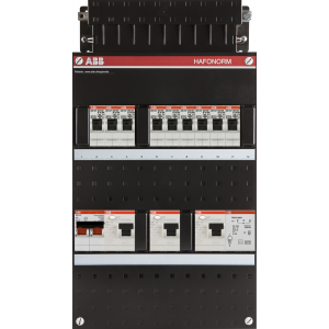 ABB Groepenkast met 9 groepen en beltrafo, 1 fase - 1SPF006907F0700