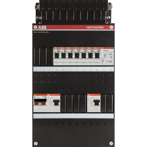 ABB Groepenkast met 7 groepen en beltrafo, 1 fase - 1SPF006907F0189