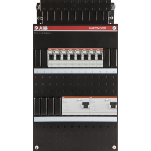 ABB Groepenkast met 8 groepen, zonder hoofdschakelaar, 3 fase - 1SPF006902F0252